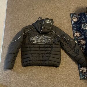 Black SD Puffer Jacket for Men
